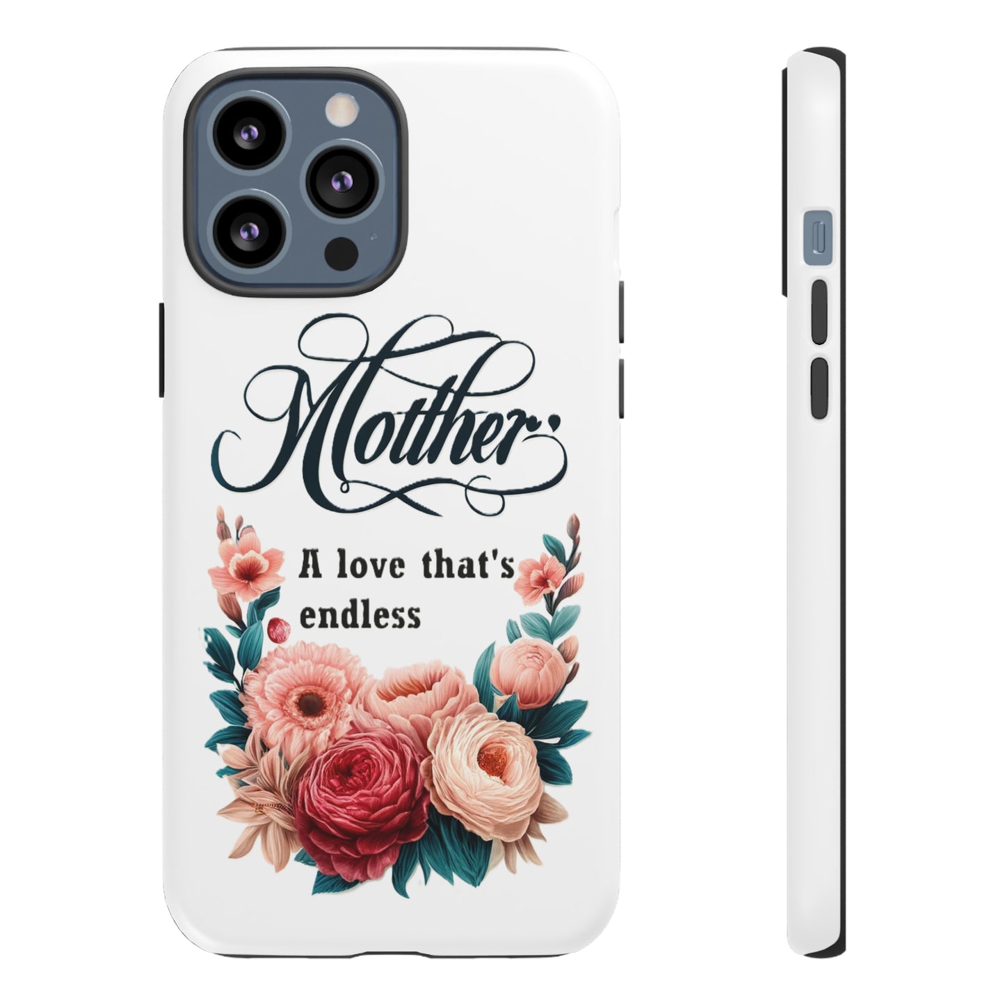 For Apple iPhone SE 2022/2nd/Max/XS/X/8 Plus Tough Cases  Endless Love for Mother's Day Gift