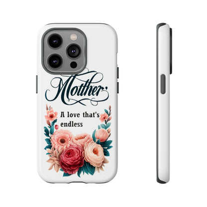 For Apple iPhone SE 2022/2nd/Max/XS/X/8 Plus Tough Cases  Endless Love for Mother's Day Gift