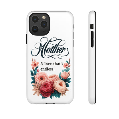 For Apple iPhone SE 2022/2nd/Max/XS/X/8 Plus Tough Cases  Endless Love for Mother's Day Gift