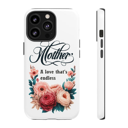 For Apple iPhone SE 2022/2nd/Max/XS/X/8 Plus Tough Cases  Endless Love for Mother's Day Gift