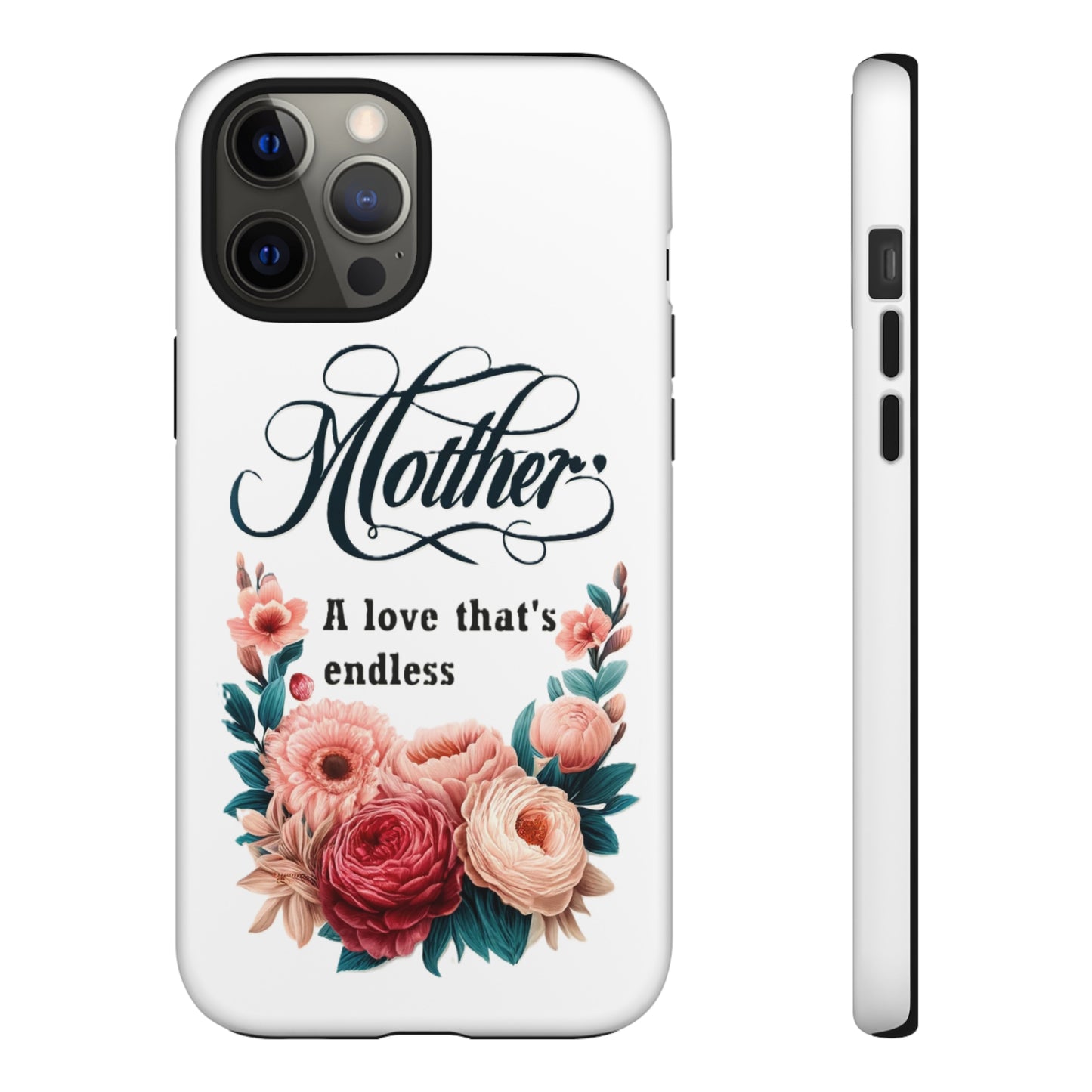 For Apple iPhone SE 2022/2nd/Max/XS/X/8 Plus Tough Cases  Endless Love for Mother's Day Gift