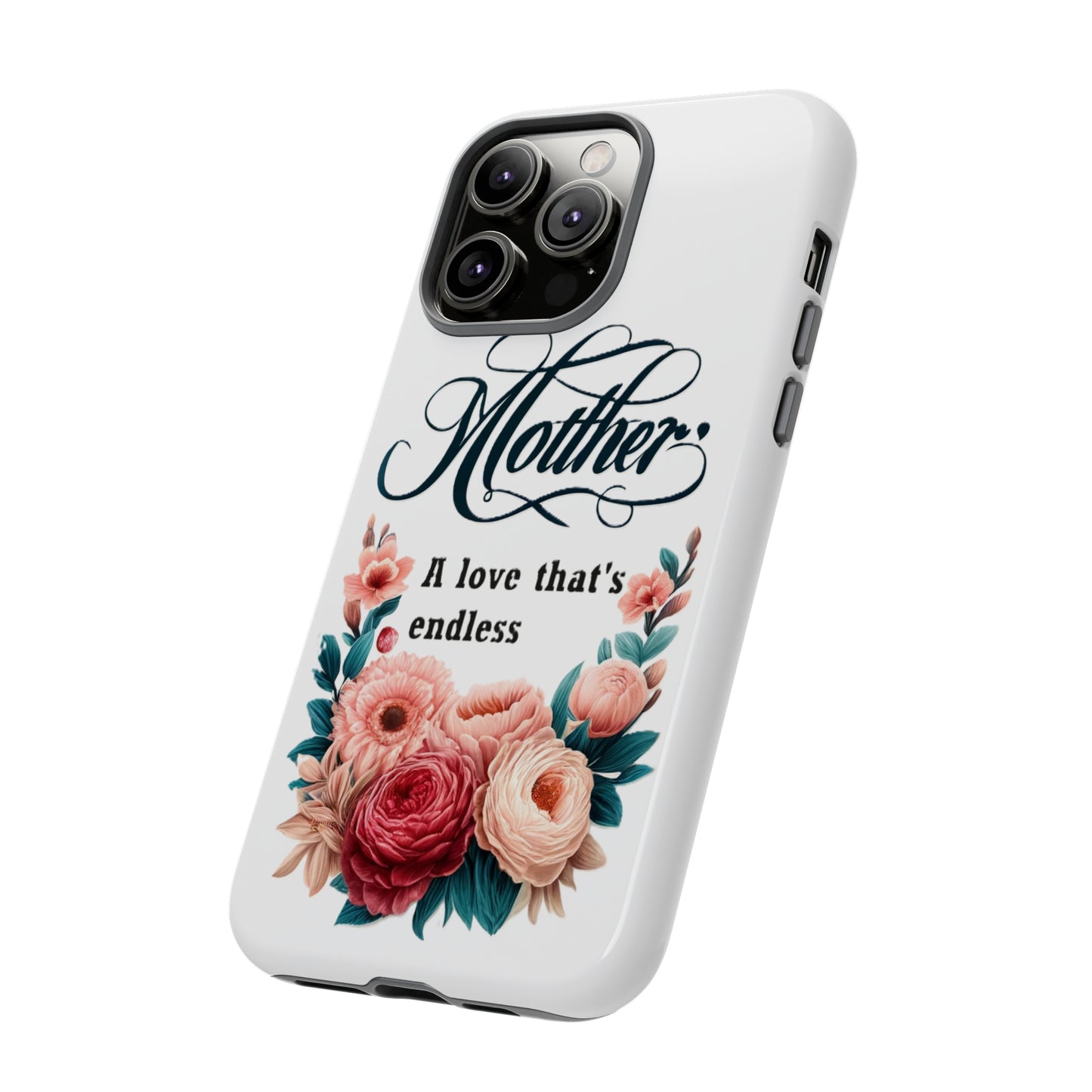 For Apple iPhone SE 2022/2nd/Max/XS/X/8 Plus Tough Cases  Endless Love for Mother's Day Gift