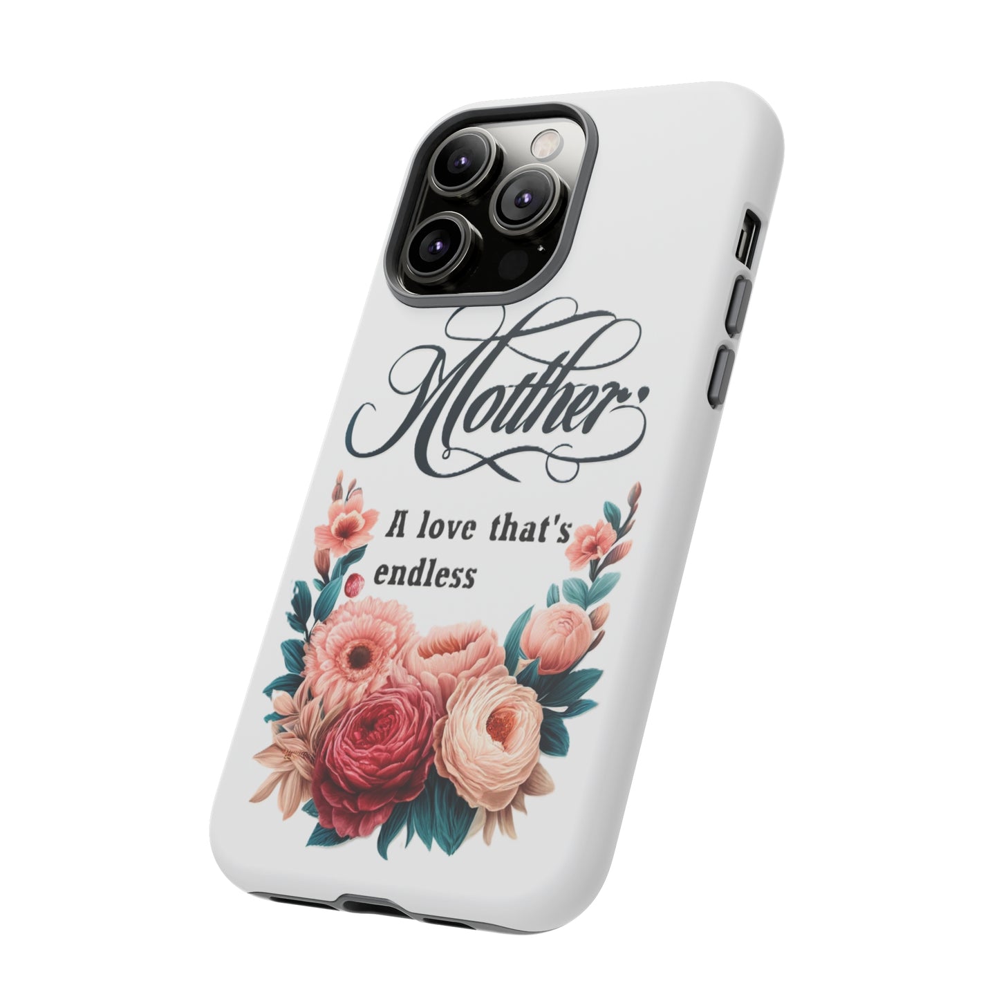 For Apple iPhone SE 2022/2nd/Max/XS/X/8 Plus Tough Cases  Endless Love for Mother's Day Gift