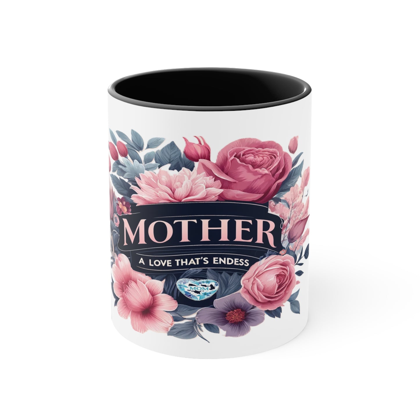 Accent Coffee Mug Endless Love Blossoms: Mother's Day Color Morphing Mug, 11oz