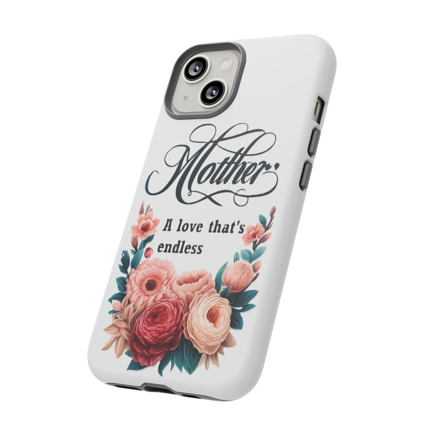 For Apple iPhone SE 2022/2nd/Max/XS/X/8 Plus Tough Cases  Endless Love for Mother's Day Gift