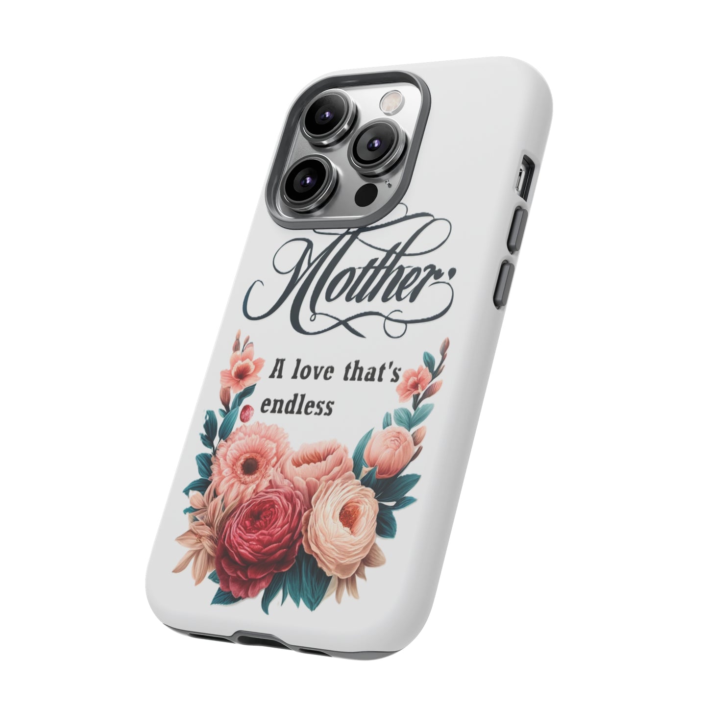 For Apple iPhone SE 2022/2nd/Max/XS/X/8 Plus Tough Cases  Endless Love for Mother's Day Gift