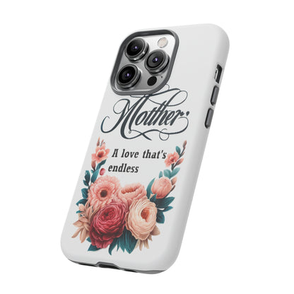 For Apple iPhone SE 2022/2nd/Max/XS/X/8 Plus Tough Cases  Endless Love for Mother's Day Gift