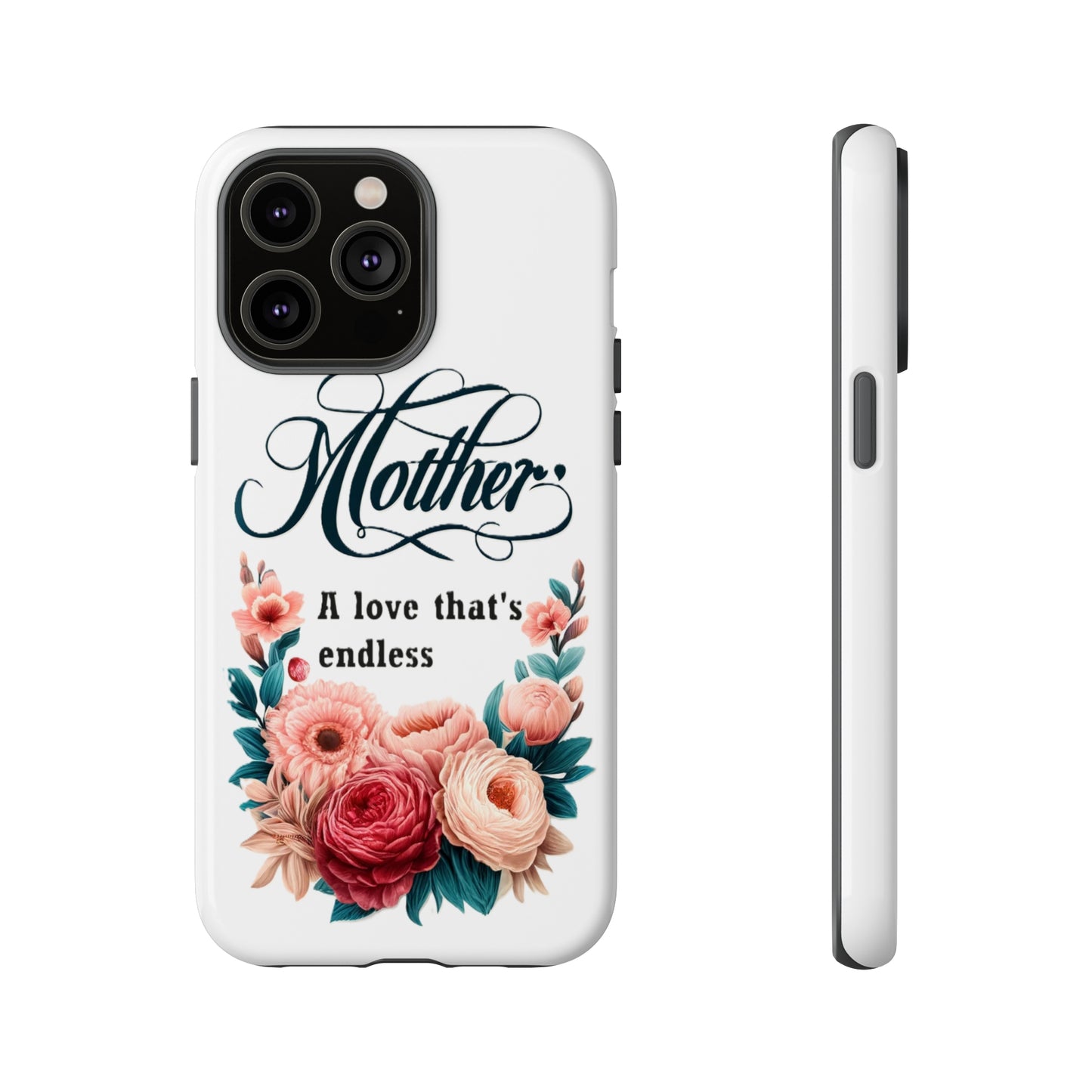 For Apple iPhone SE 2022/2nd/Max/XS/X/8 Plus Tough Cases  Endless Love for Mother's Day Gift