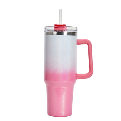 Stainless Steel Vacuum Insulation Cup Large Capacity Double-layer