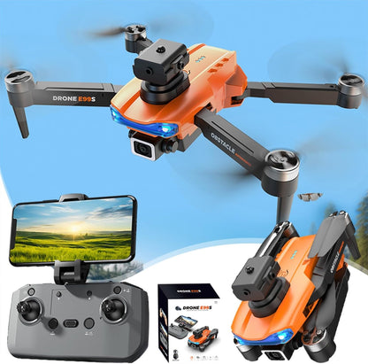 Advanced Brushless Motor Drone with 1080P Camera - FPV Quadcopter, Headless Mode, Follow Me, Altitude Hold, Obstacle Avoidance - Perfect Gifts for Kids and Adults