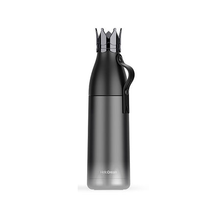 350ml Crown Stainless Steel Hot Portable Water Bottle