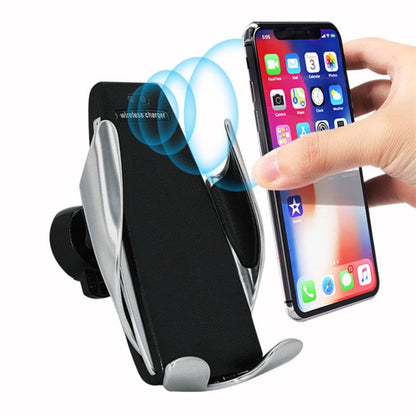 Wireless Car Charger Mount, Auto Clamping 10W Qi Fast Charging Air Vent Car Phone Holder for iPhone Xs Max/Xs/XR/X, Samsung S10+/S10/All Smartphones Qi enabled