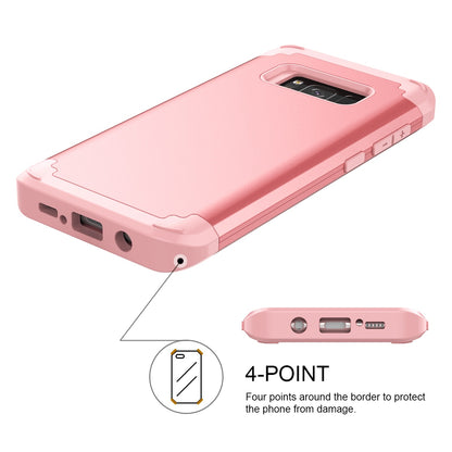 Phone Cases For Samsung Galaxy S8 Plus Note8 Case Durable PC + TPU 3 Layer Hybrid Anti-Knock Full Body Protective Case Shockproof