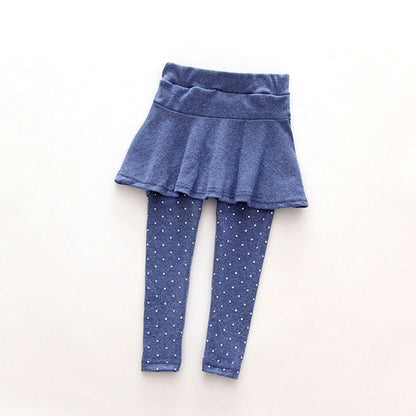 Fashion Toddler Girl Skirt Culottes Render Pants Spring/Fall Kids Girls Leggings 1-7Y