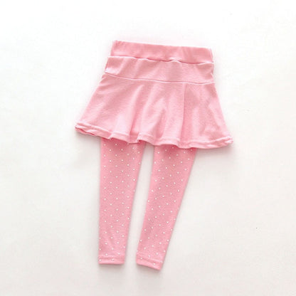 Fashion Toddler Girl Skirt Culottes Render Pants Spring/Fall Kids Girls Leggings 1-7Y